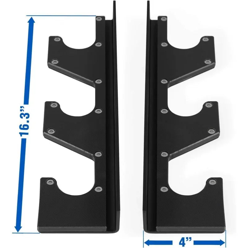 Vertical Wall-Mounted Barbell Holder