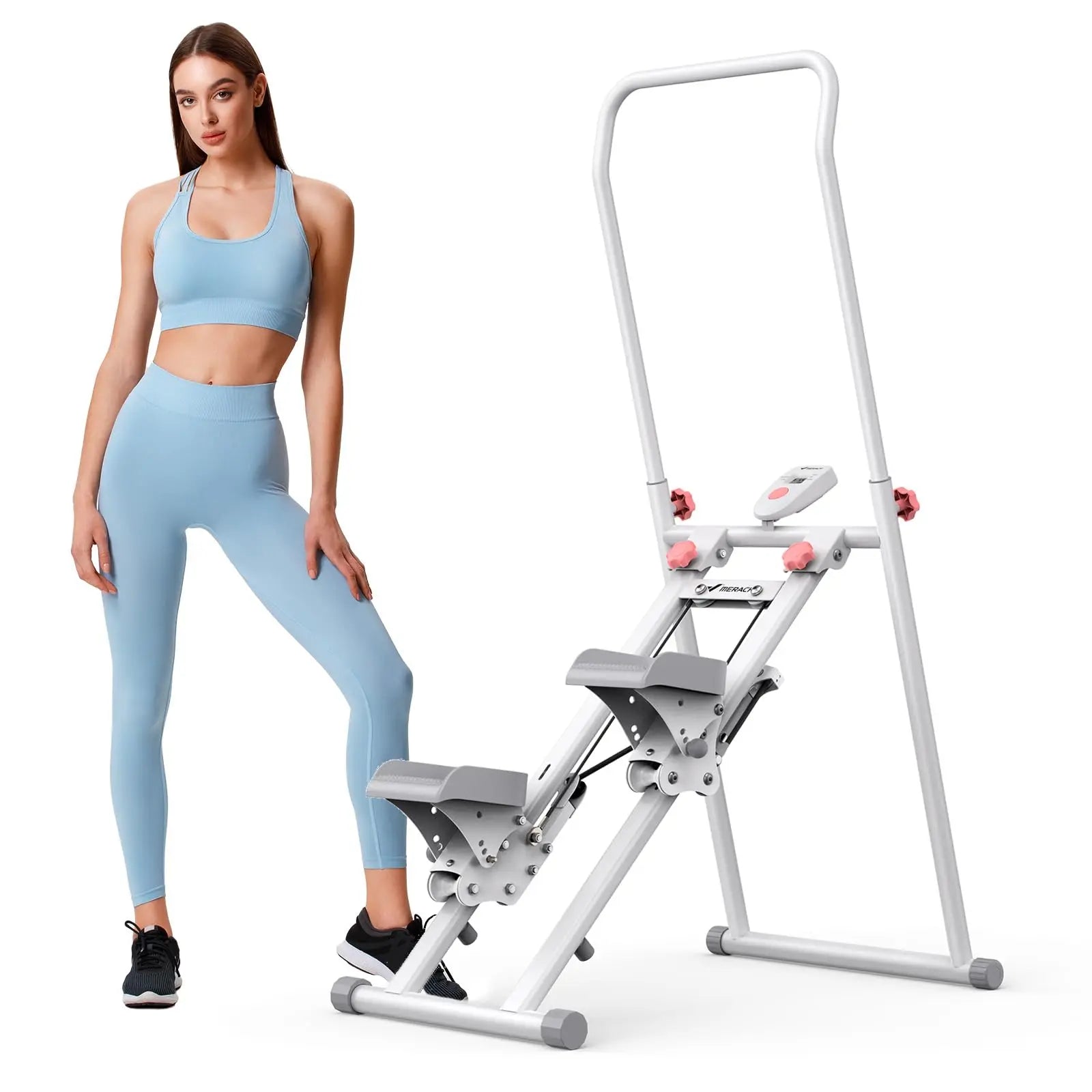 MERACH Stair Stepper Vertical Climber Machine – Full-Body Compact Cardio Trainer