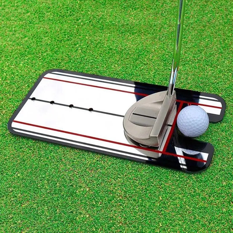 Golf Putting Practice Mirror – Alignment Training Aid for Eye Line and Stroke Improvement