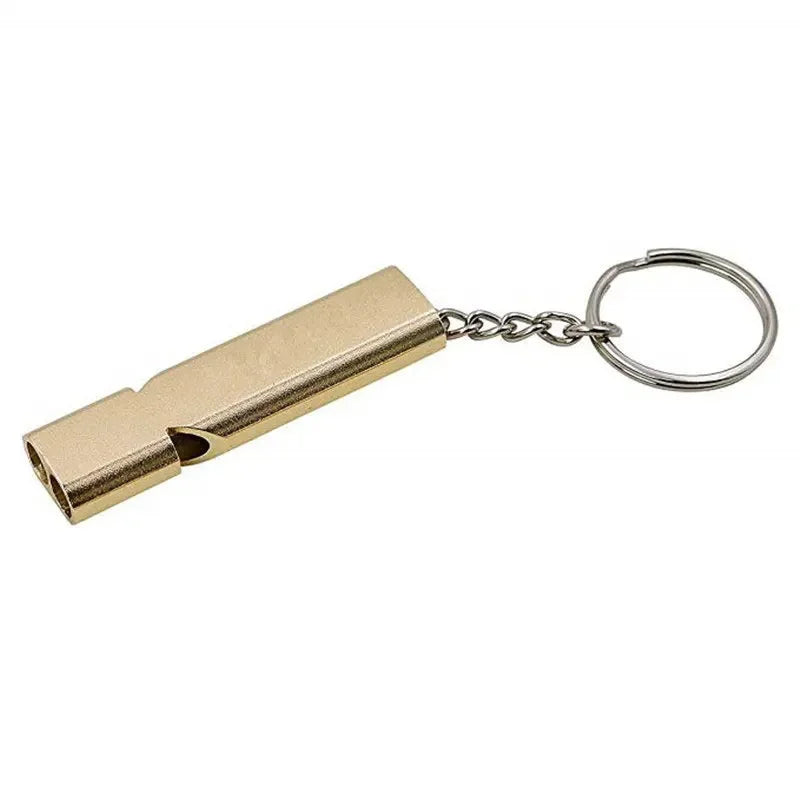 Dual Frequency Aluminum Survival Whistle – Product Description