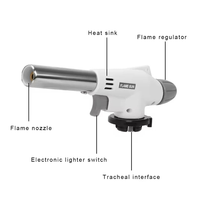 Adjustable Flame Gas Torch – Outdoor Camping & Welding Burner