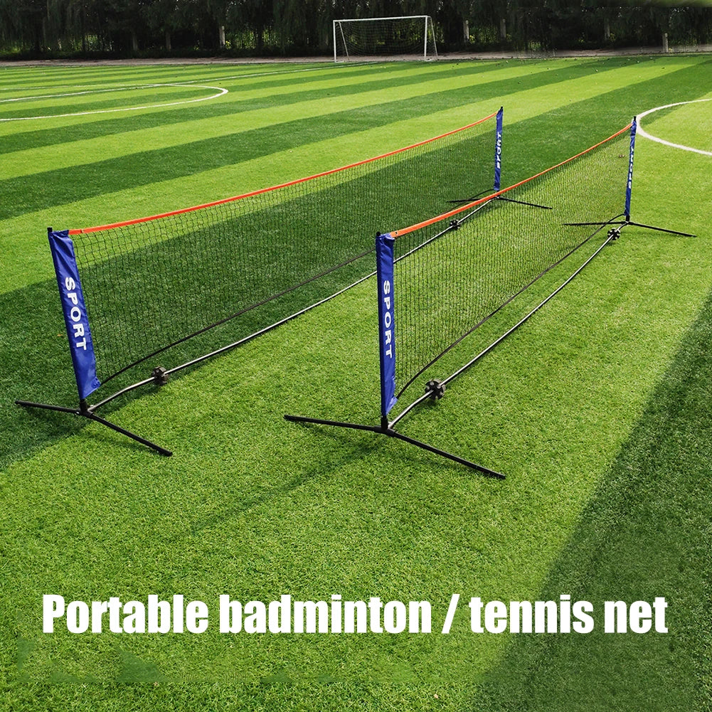 Versatile Portable Sports Net for Badminton, Volleyball, and Tennis