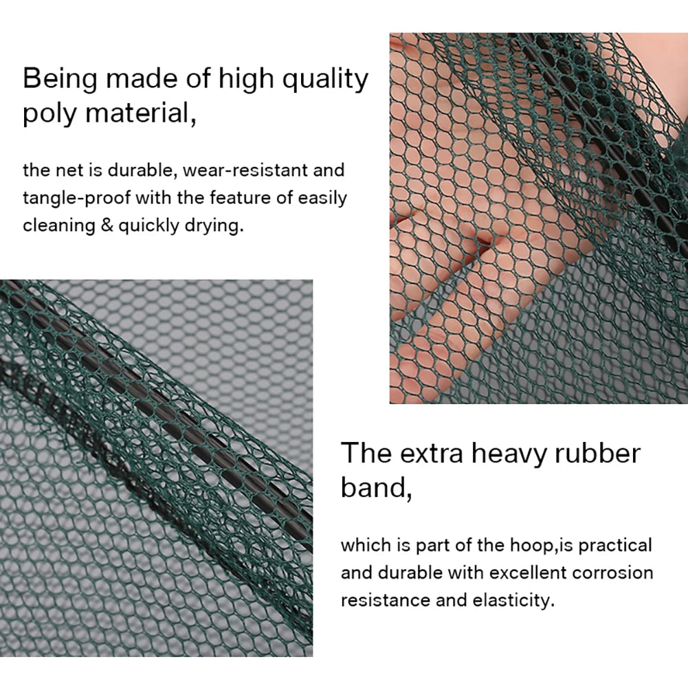 Telescopic Fishing Net (55cm–190cm) – Foldable Landing Net for Salmon, Carp, Catfish, and Trout