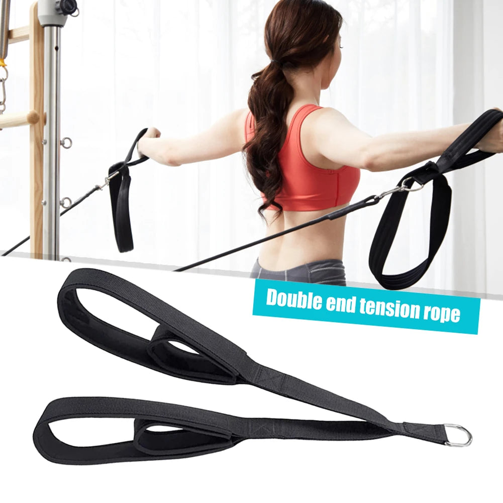Long Triceps Strap Pulldown Rope with Carabiner
