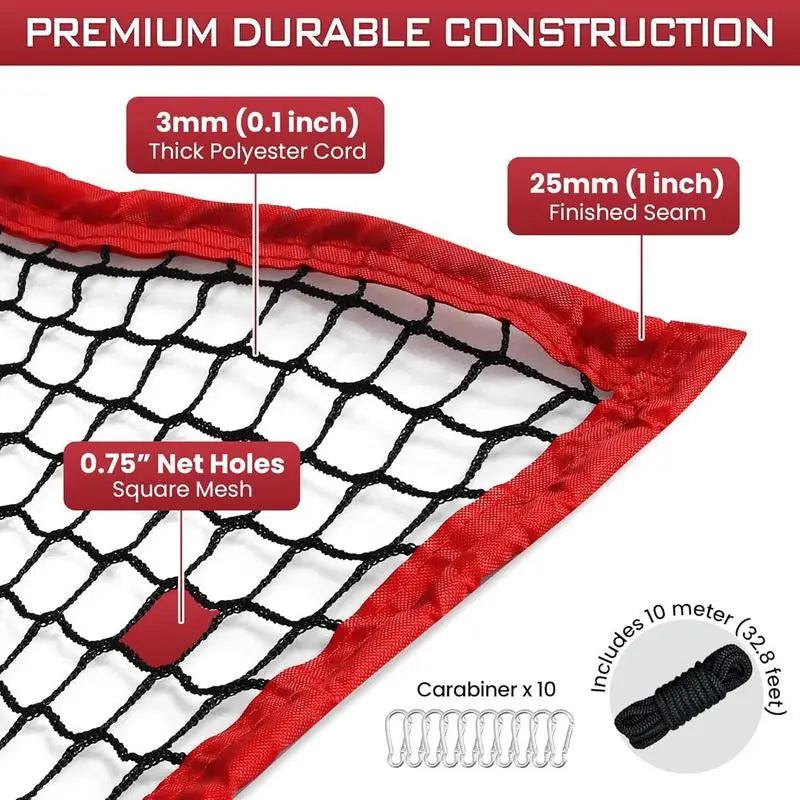 Portable Baseball Practice Net for Hitting, Pitching & Batting