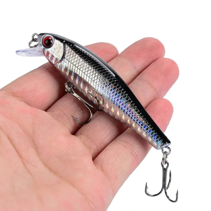 1PCS Sinking Minnow Fishing Lure – 8.5cm, 9.2g Jerkbait for Bass and Pike