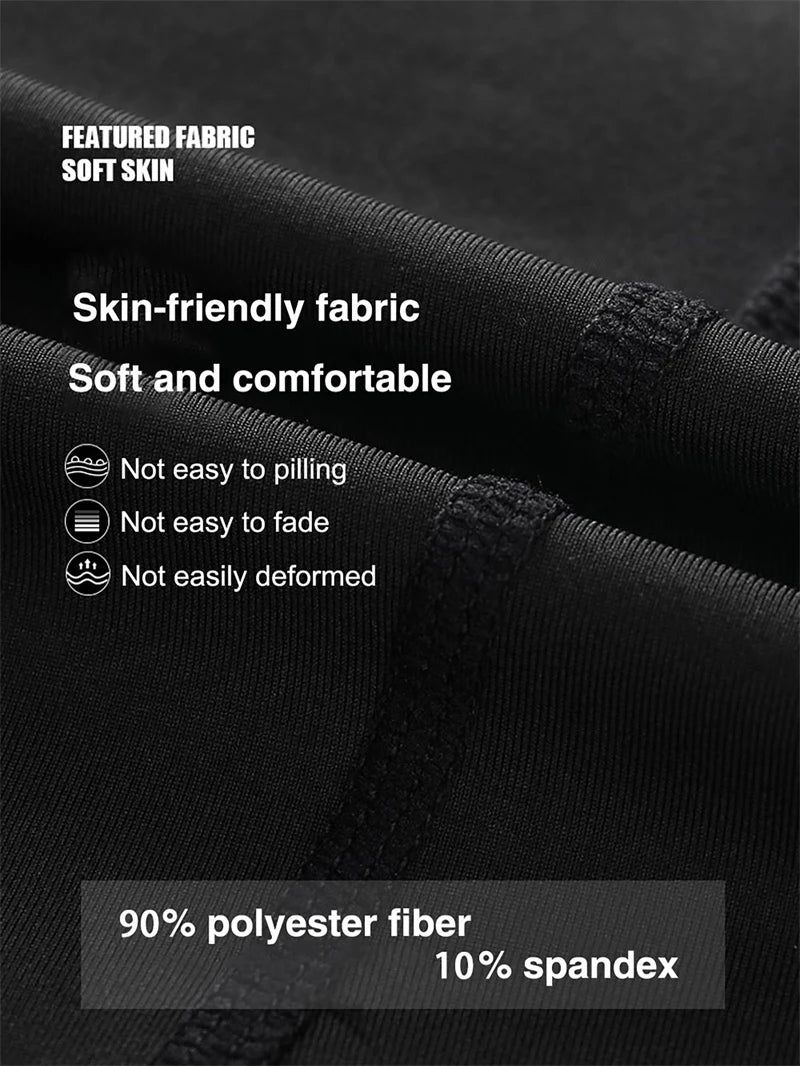 Men's Print Compression Shirt – Short Sleeve Quick-Dry Athletic Top