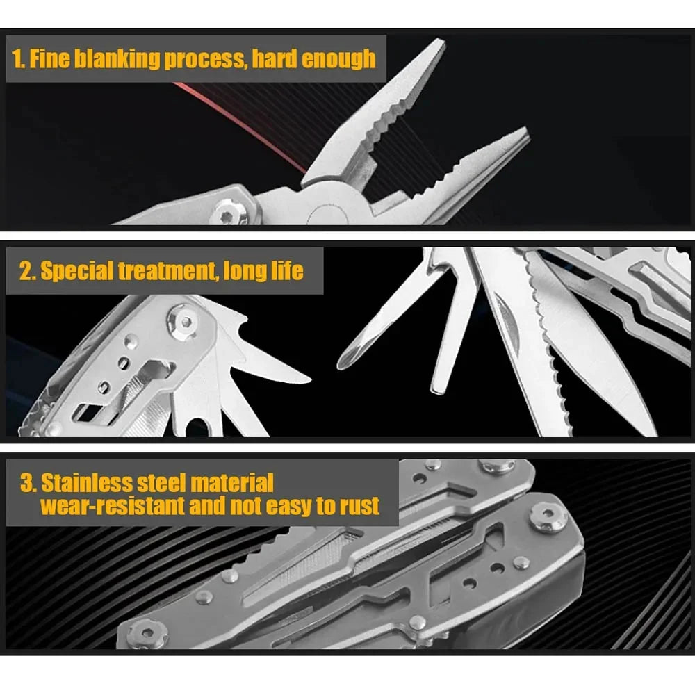 Folding Multi-Tool Pocket Knife