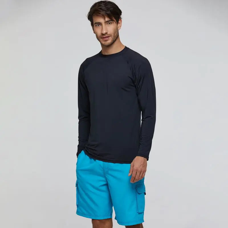 Men's UPF 50+ Long Sleeve Sun Protection Shirt