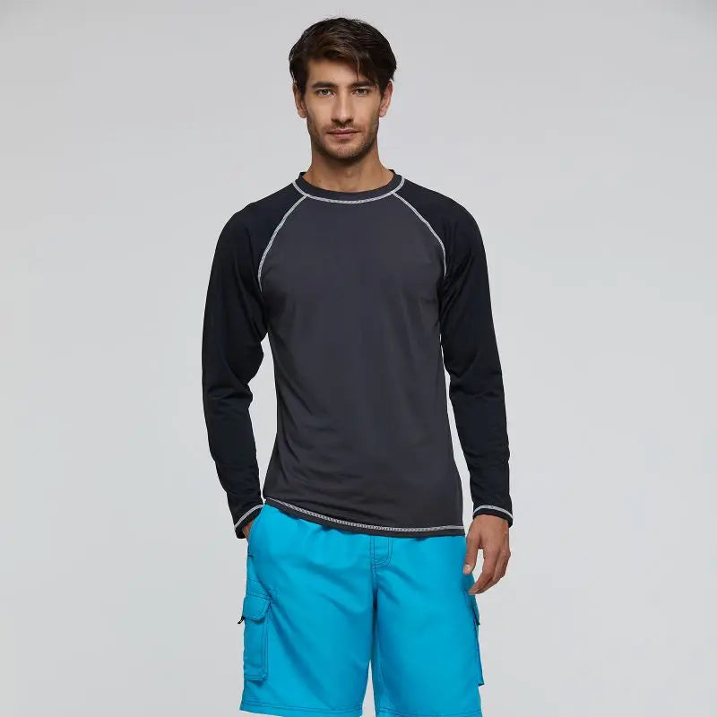 Men's UPF 50+ Long Sleeve Sun Protection Shirt