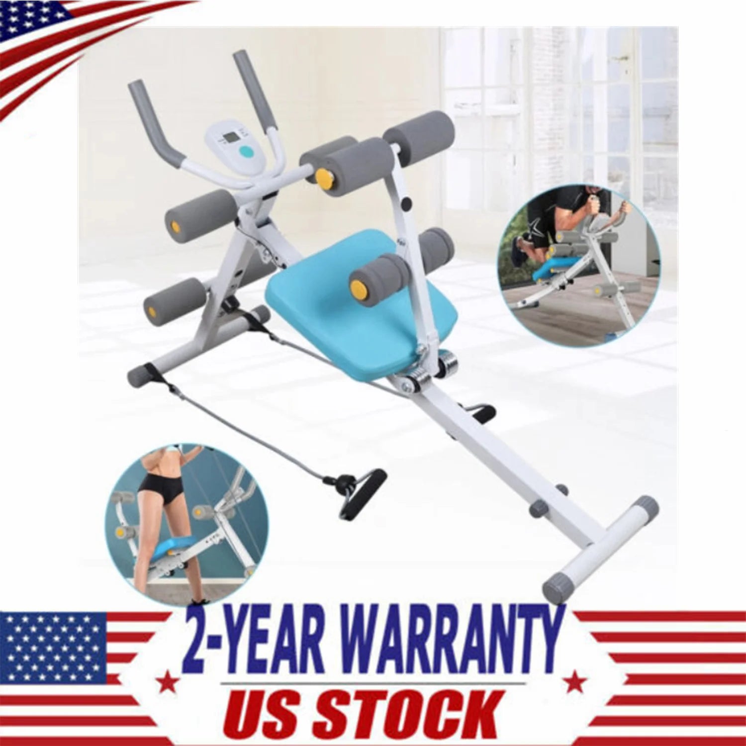 Abs Workout Equipment – Core & Waist Trainer Machine