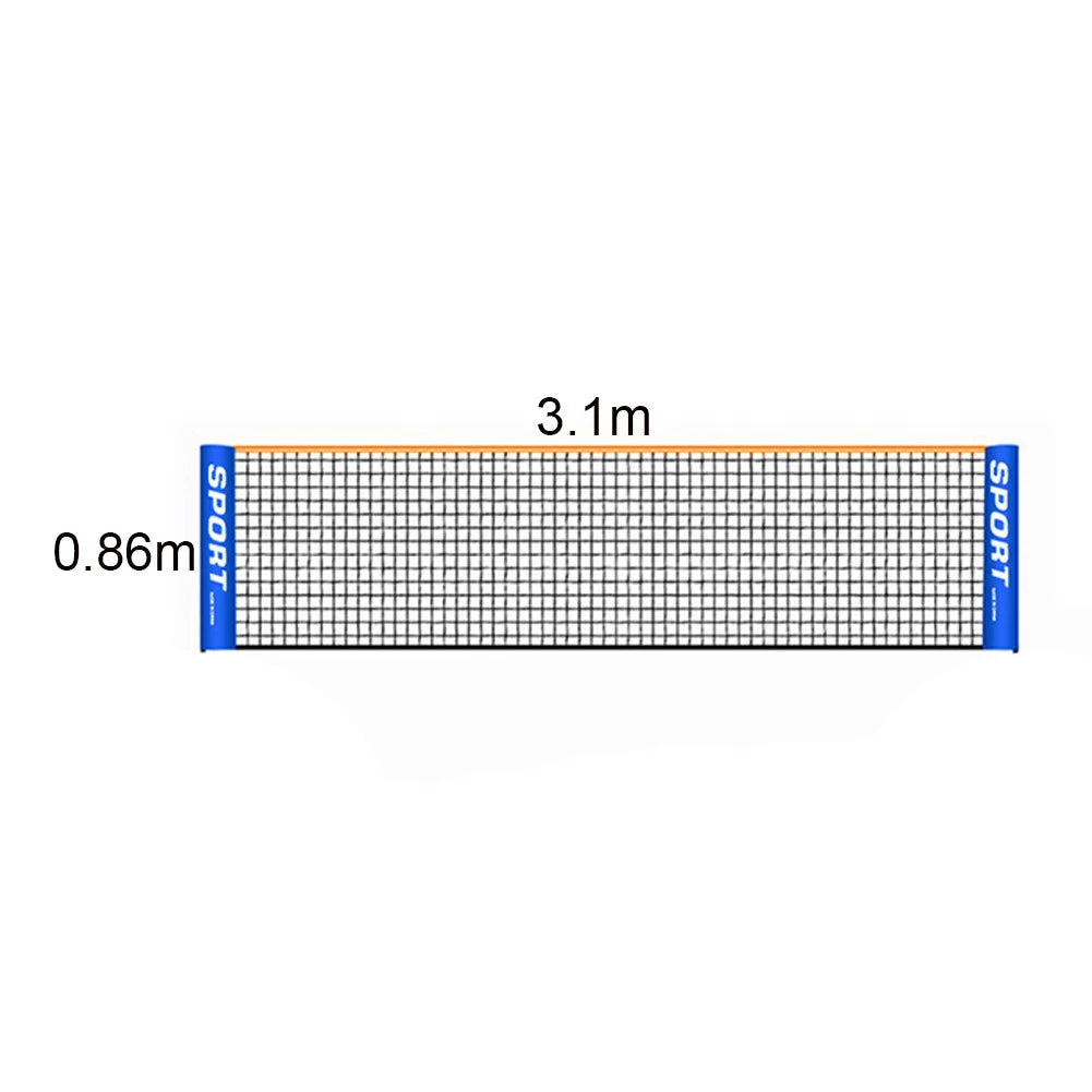 Versatile Portable Sports Net for Badminton, Volleyball, and Tennis
