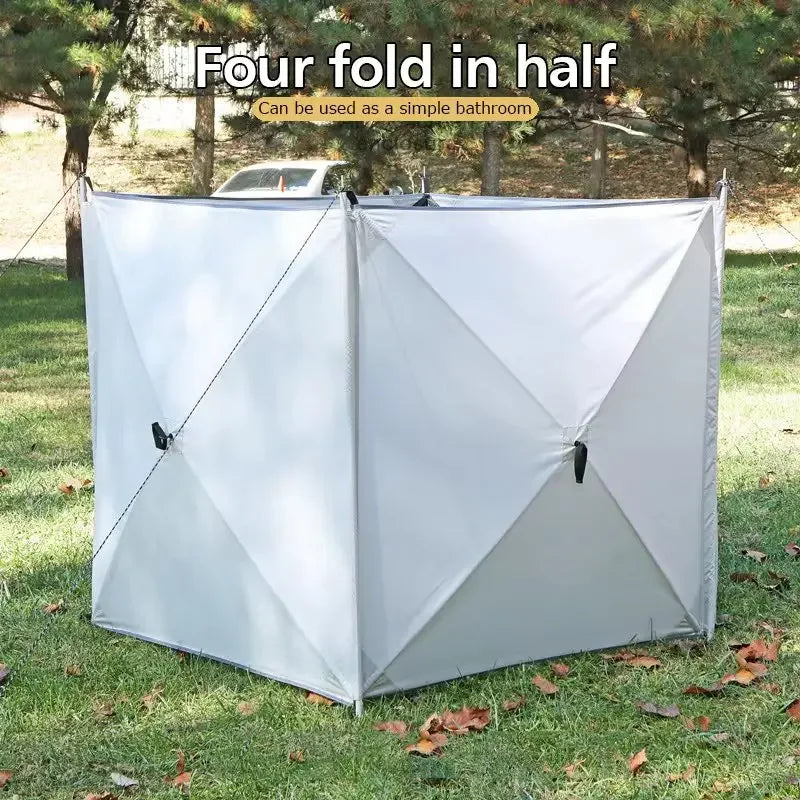 Folding Camping Stove Windshield – Product Description