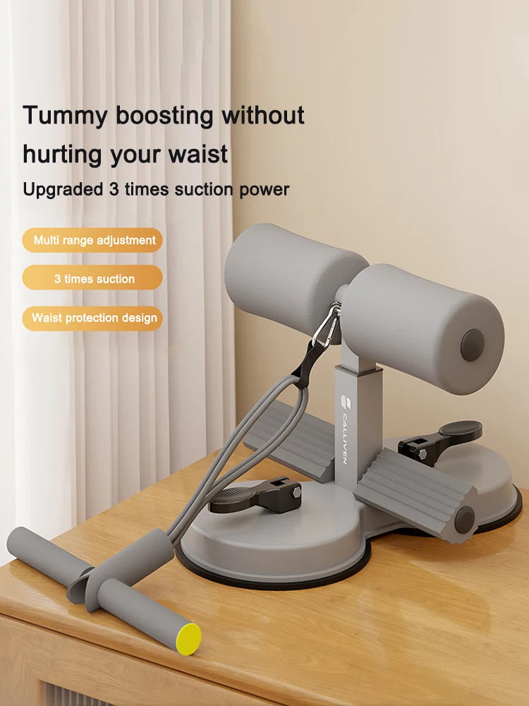 Workout Abs Trainer – Self-Suction Abs Machine with Adjustable Height