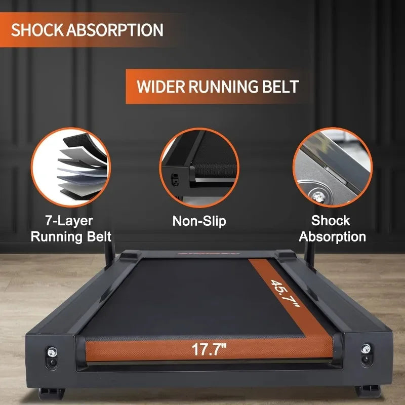 Folding Treadmill with LCD Display & Incline