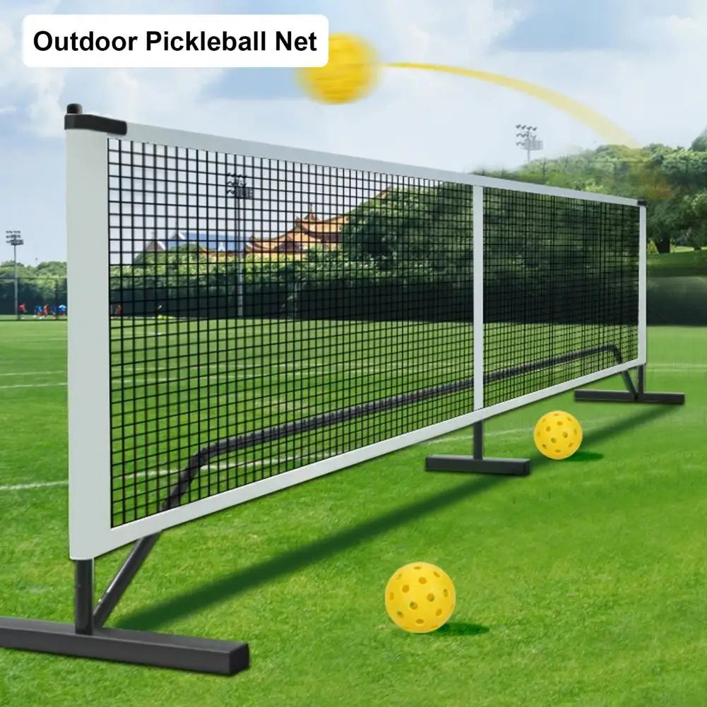 Portable 22ft Badminton Net System with Metal Frame Stand