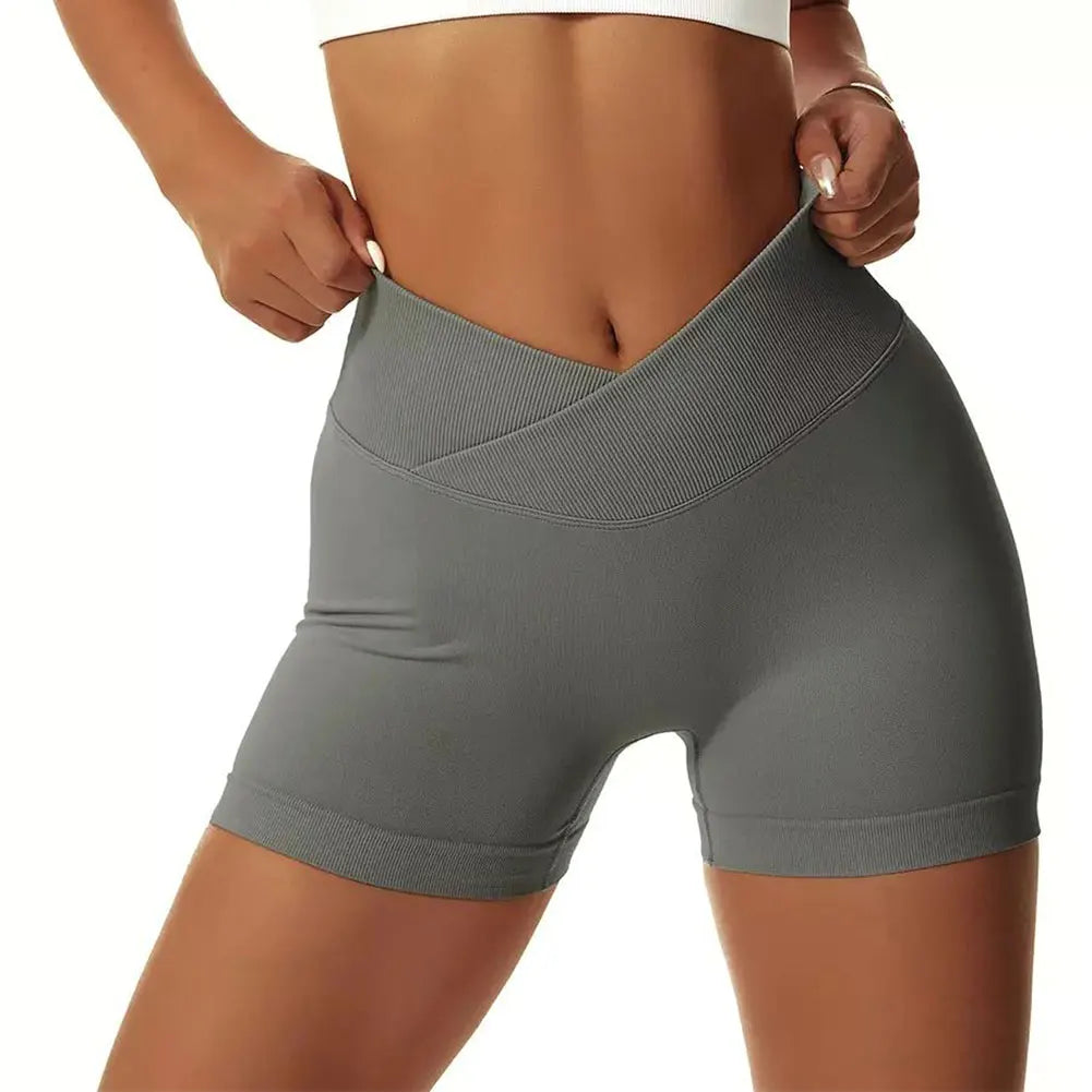 Women's High-Waisted Workout Shorts