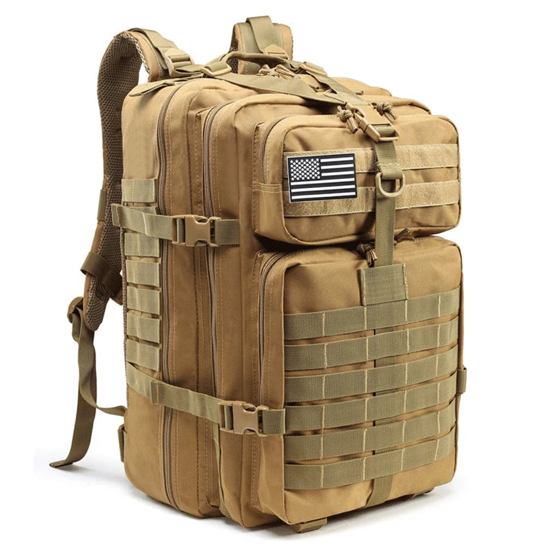 QT&QY 50L TacticaQT&QY 50L Tactical Backpack – Product Overviewl Backpack