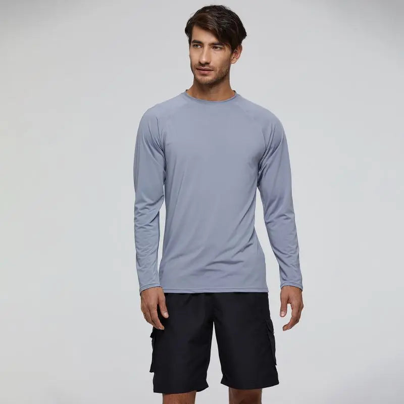 Men's UPF 50+ Long Sleeve Sun Protection Shirt