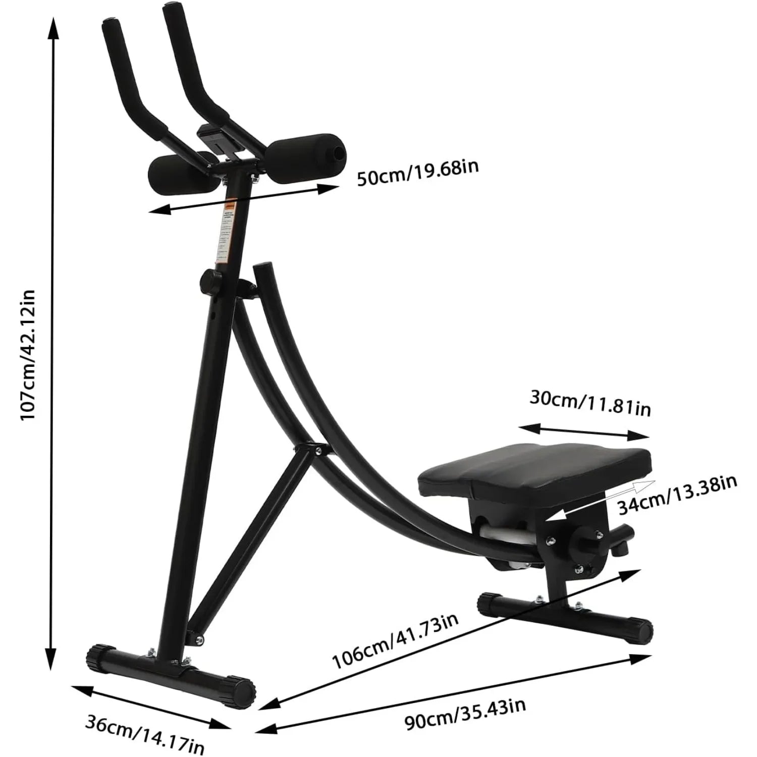Abdominal Core Fitness Machine