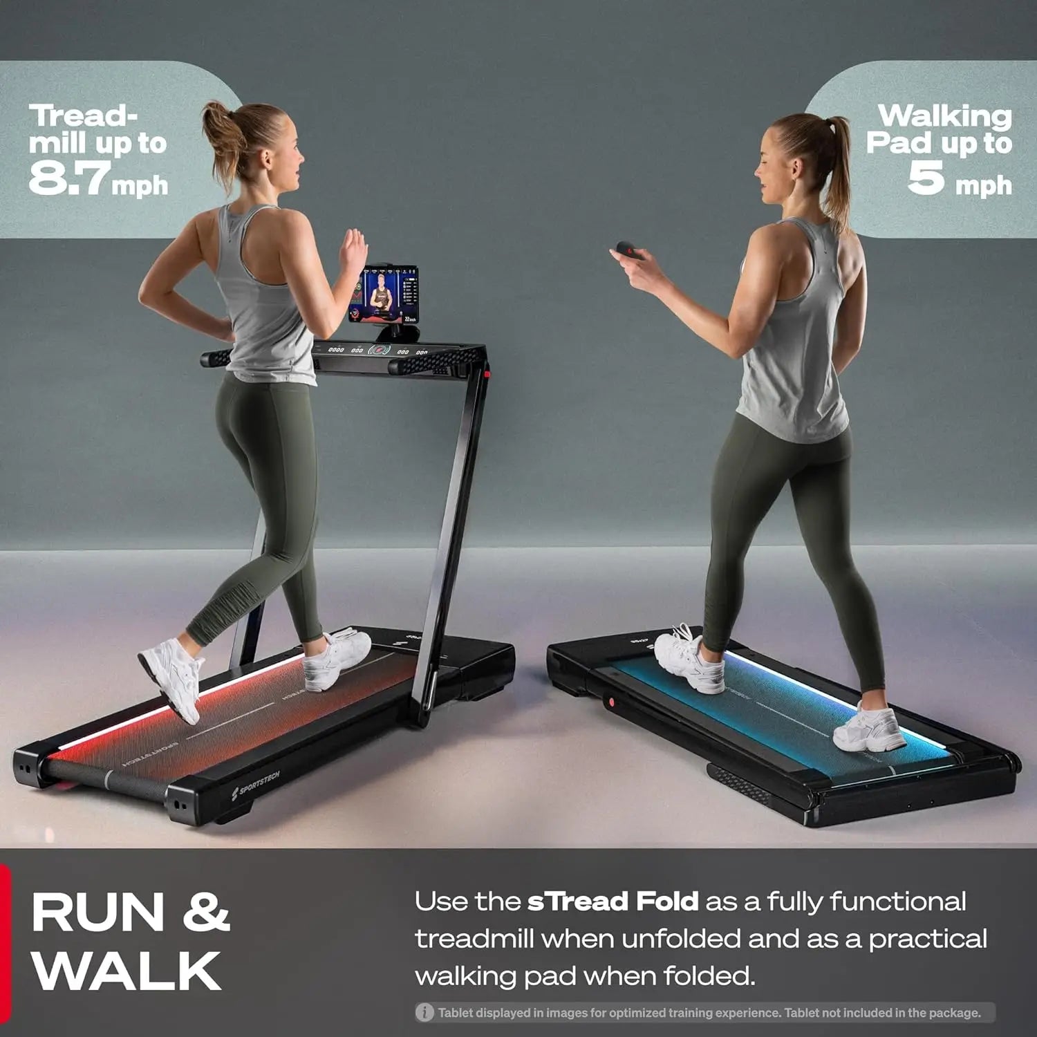 Under Desk Walking Pad Treadmill