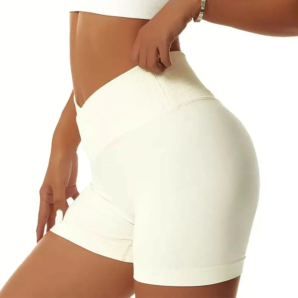 Women's High-Waisted Workout Shorts