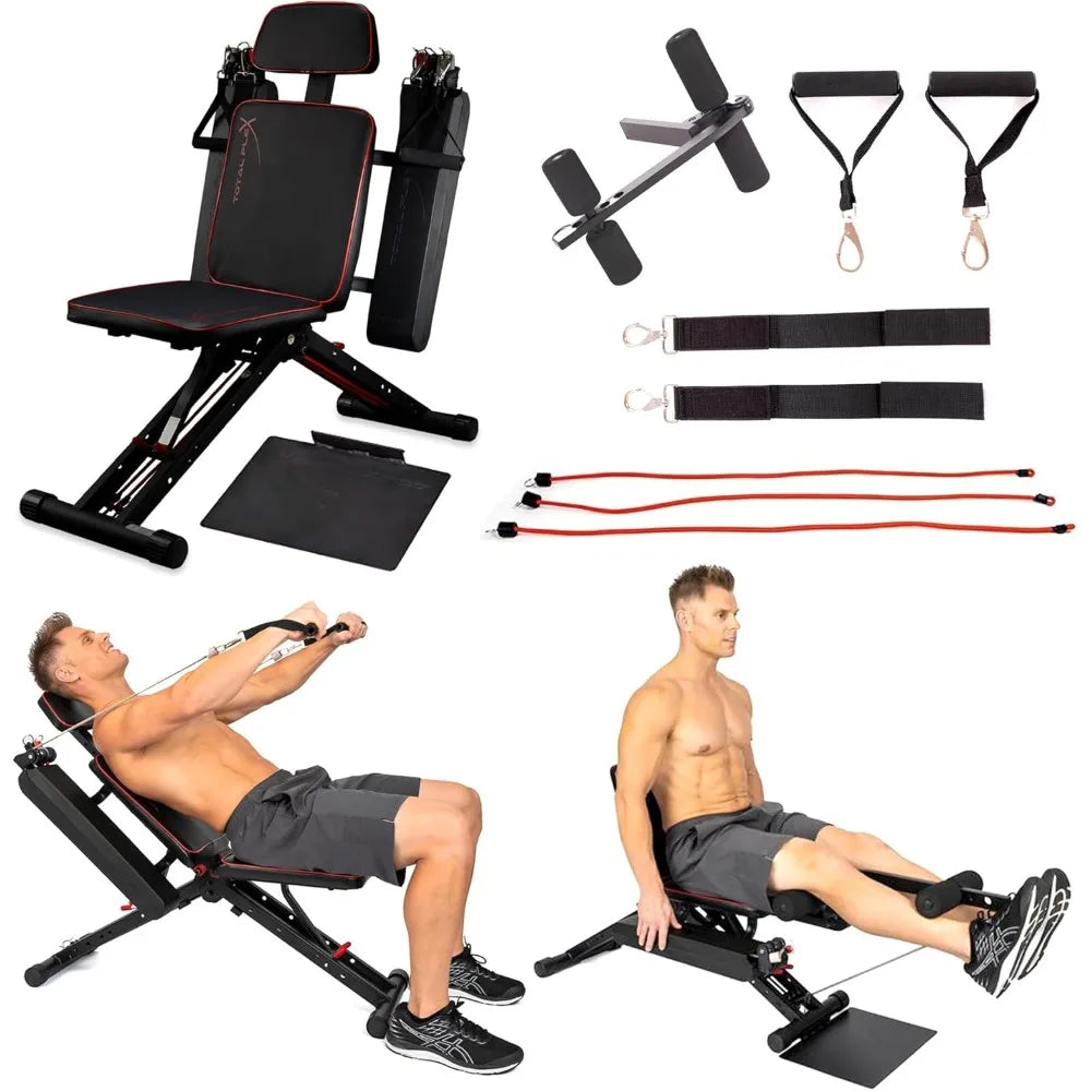 Long Triceps Strap Pulldown Rope with Carabiner