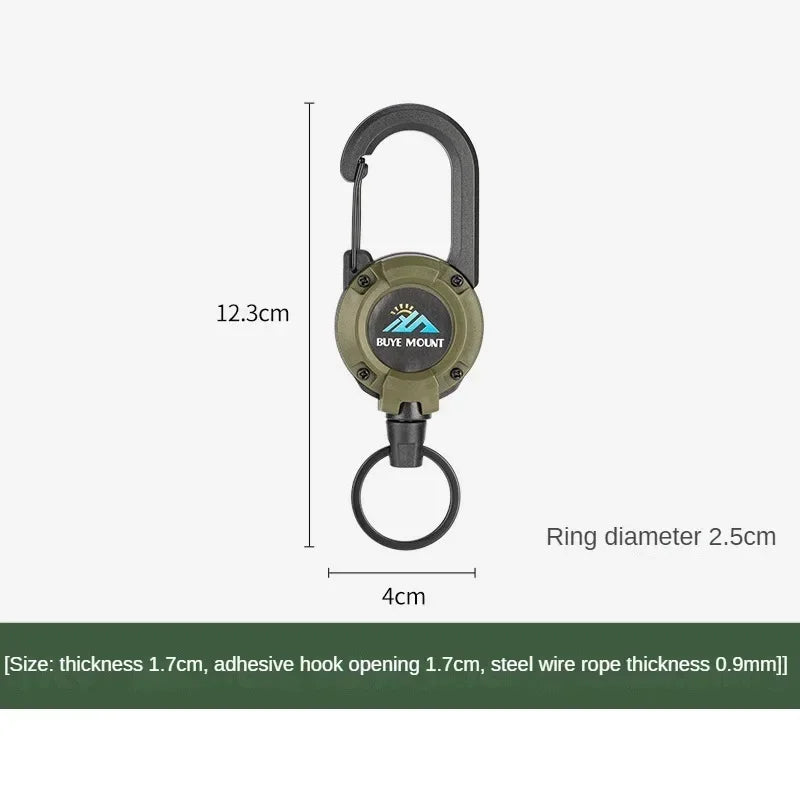 Heavy Duty Retractable Badge Reel Keychain