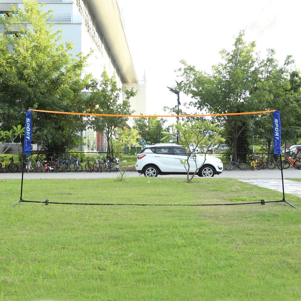 Versatile Portable Sports Net for Badminton, Volleyball, and Tennis