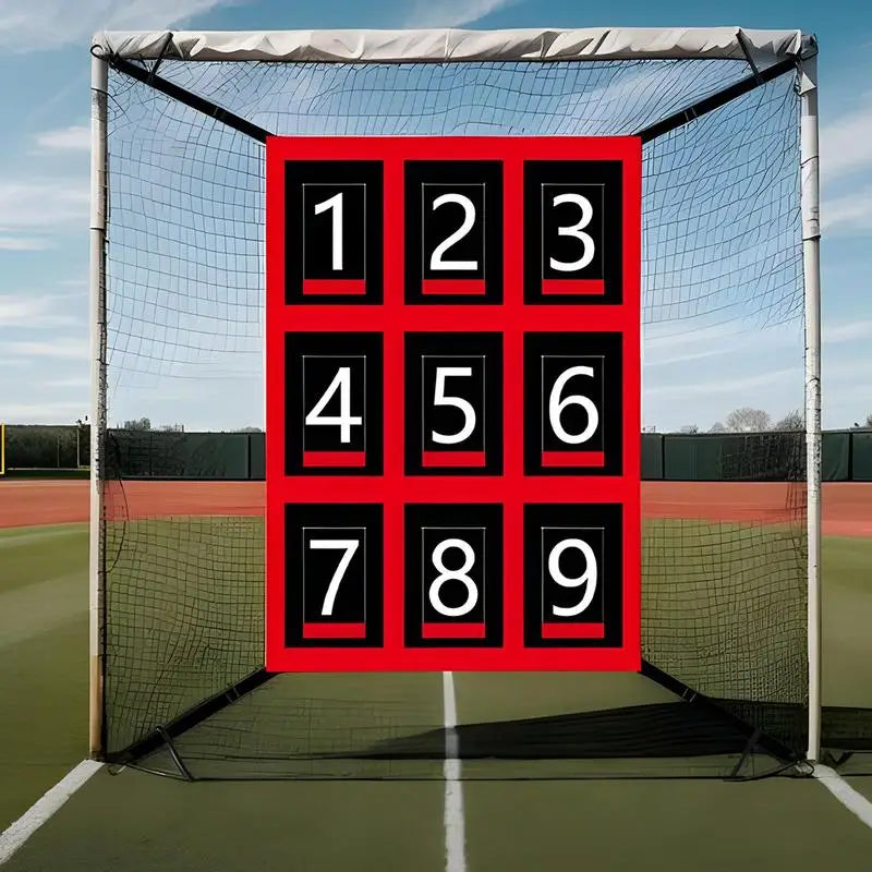 Baseball & Softball Practice Net with Strike Zone Target