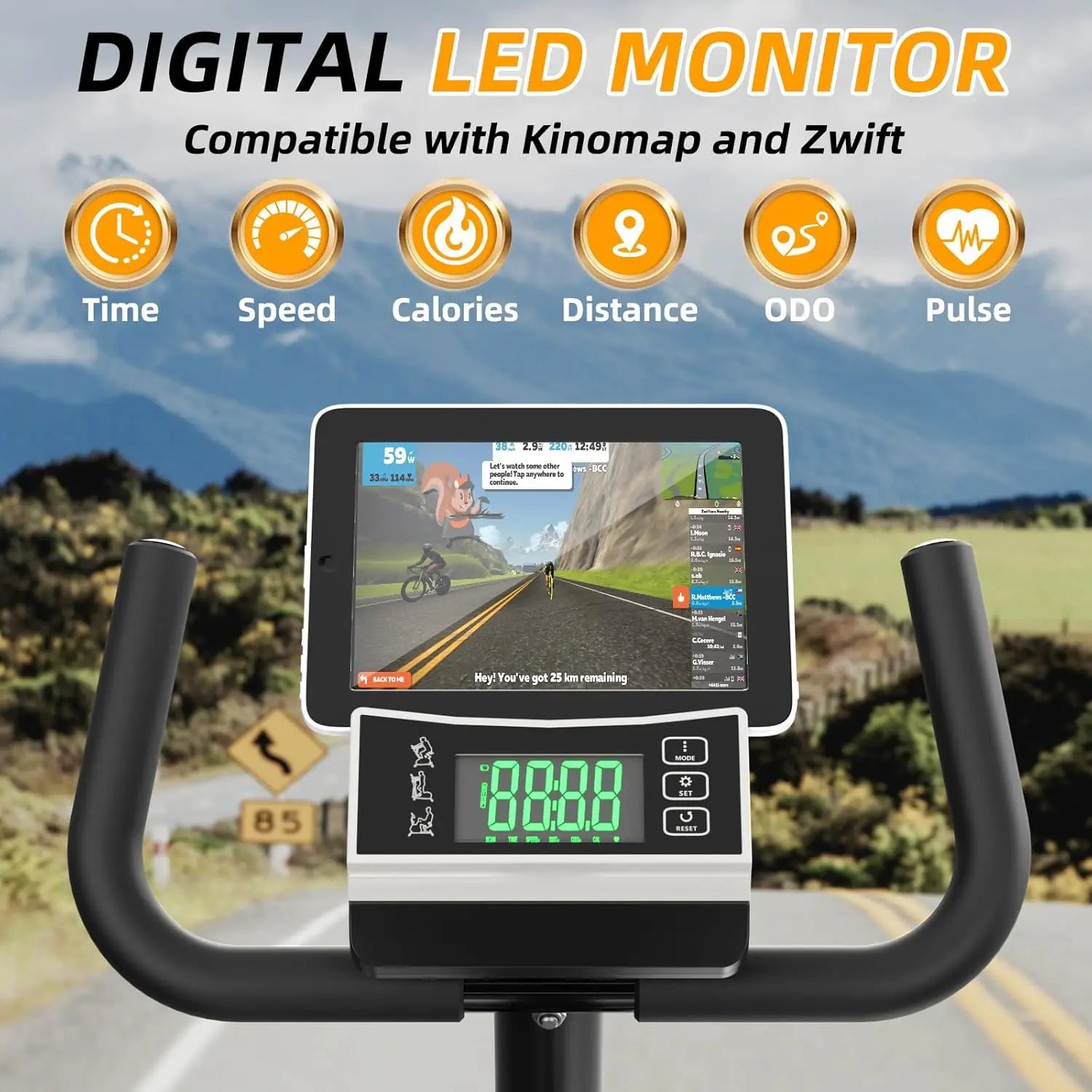 Recumbent Exercise Bike for Adults & Seniors