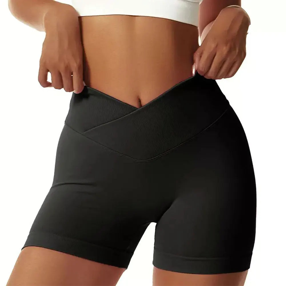 Women's High-Waisted Workout Shorts