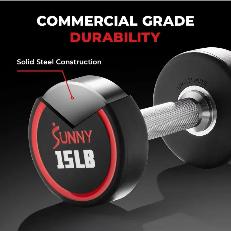 Premium Polyurethane Round Dumbbells
