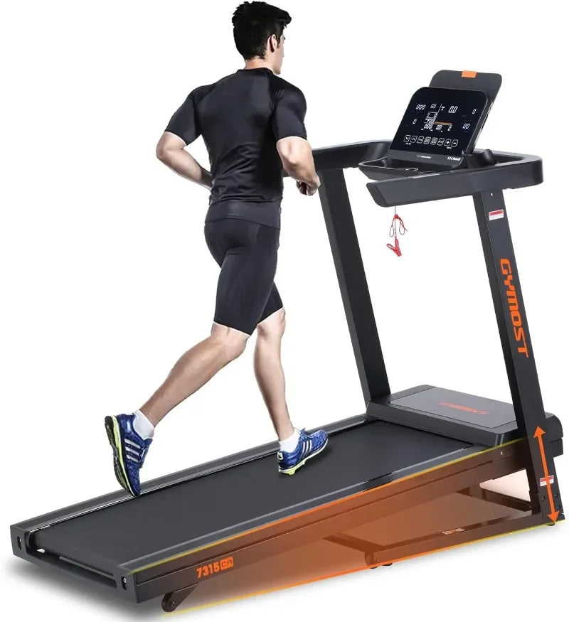 Folding Treadmill with LCD Display & Incline