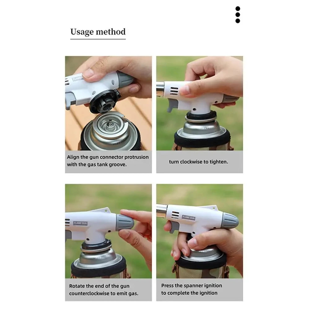 Adjustable Flame Gas Torch – Outdoor Camping & Welding Burner