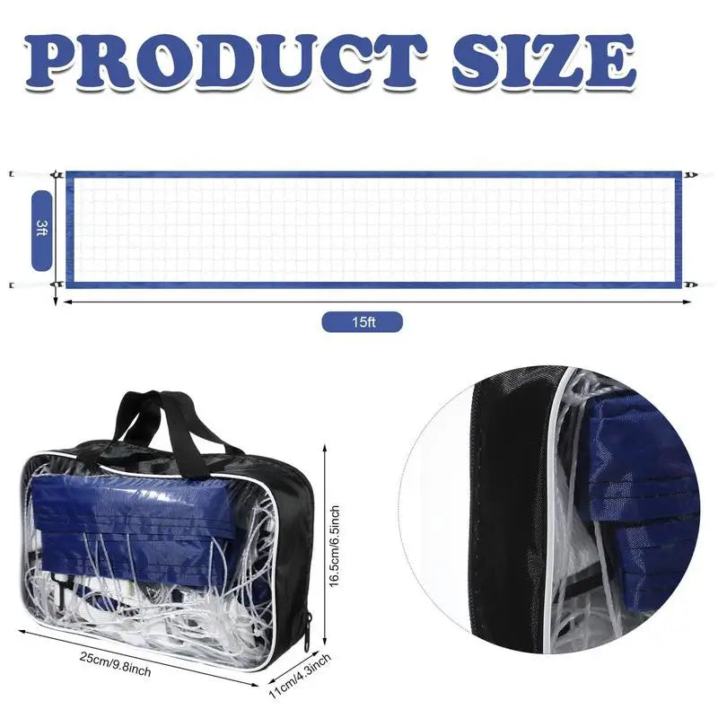 Portable Pool Volleyball Net Replacement