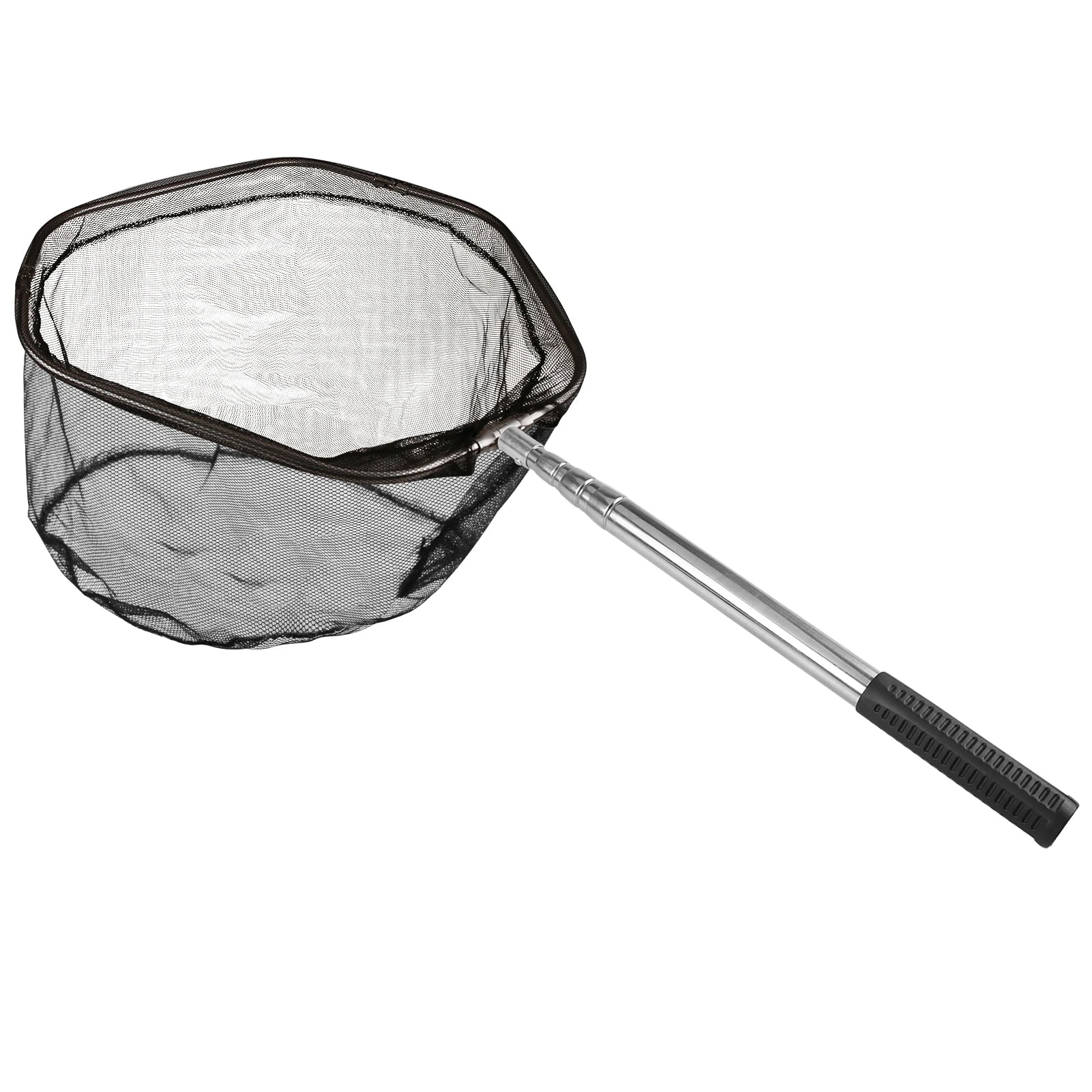 Telescopic Fishing Net (55cm–190cm) – Foldable Landing Net for Salmon, Carp, Catfish, and Trout