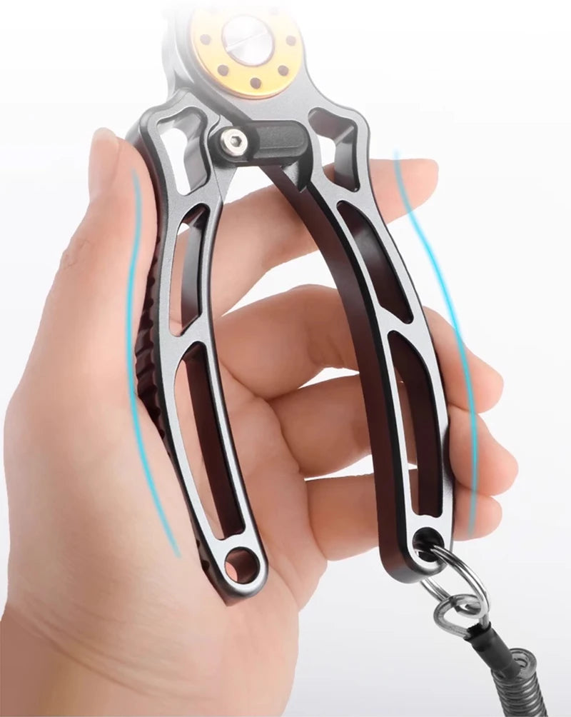 Shawto Titanium-Coated Fishing Scissor Pliers – Stainless Steel Line Cutter