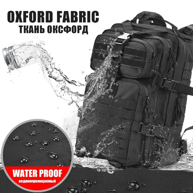 QT&QY 50L TacticaQT&QY 50L Tactical Backpack – Product Overviewl Backpack