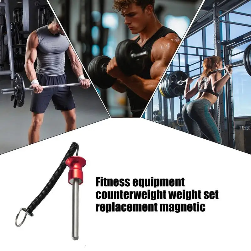 Magnetic Fitness Weight Latch Locking Pin – Secure and Convenient Weight Pin for Gym Equipment