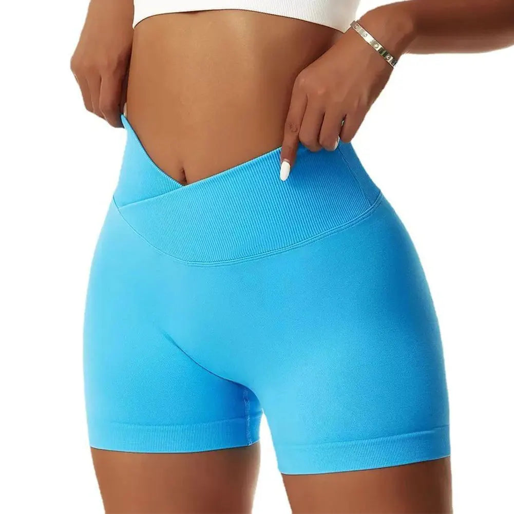 Women's High-Waisted Workout Shorts