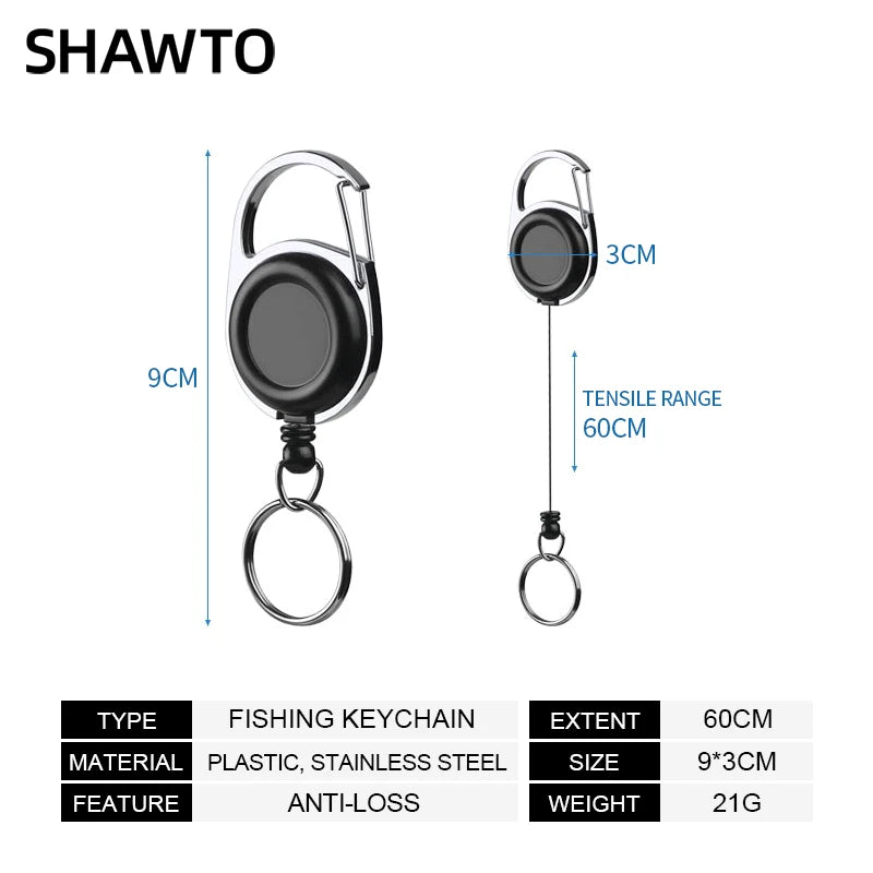 Shawto Titanium-Coated Fishing Scissor Pliers – Stainless Steel Line Cutter