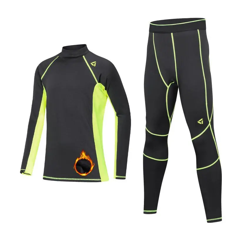 Kids' Thermal Compression Shirt & Leggings Set
