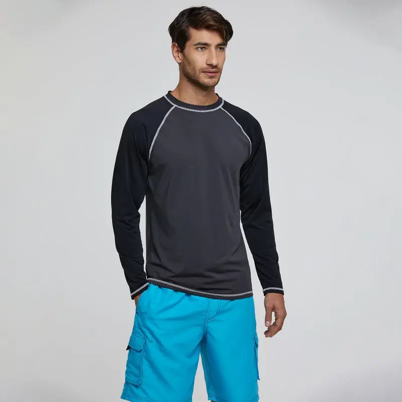 Men's UPF 50+ Long Sleeve Sun Protection Shirt