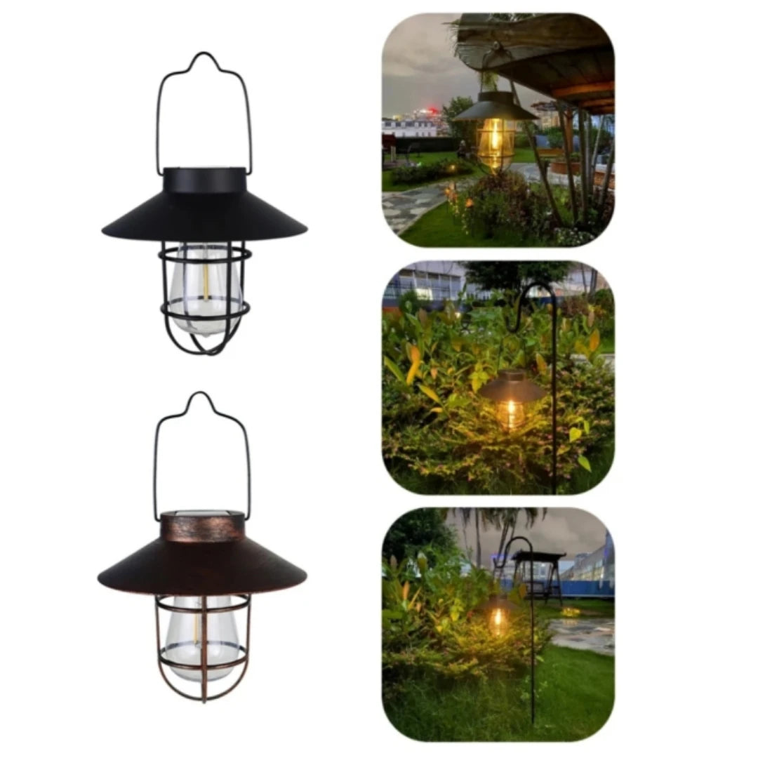 Solar Hanging Lantern Outdoor Light