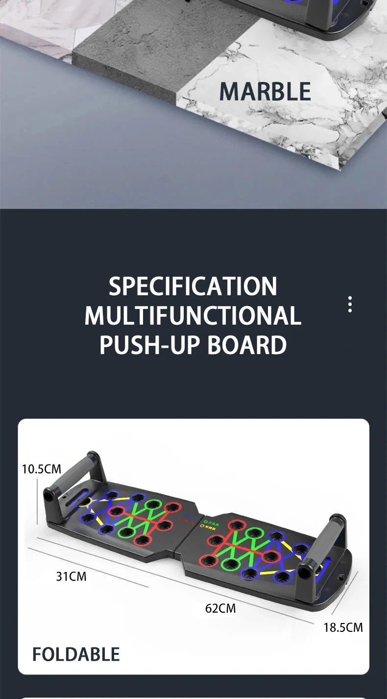 Portable Multifunctional Push-Up Board Set